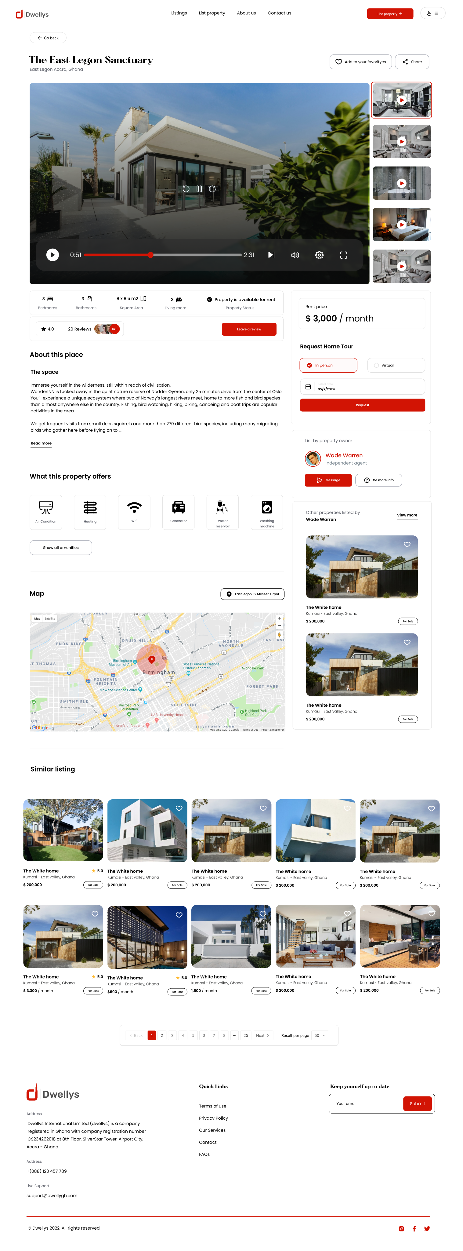 Dwellys Website Snippet