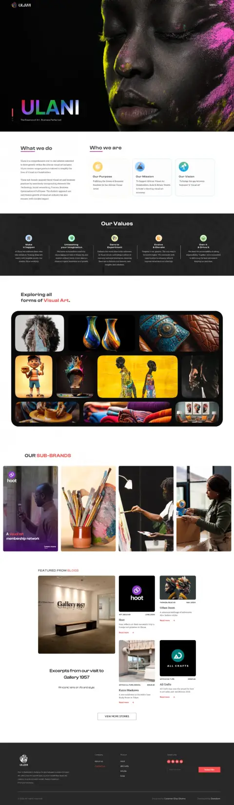 Ulani Website